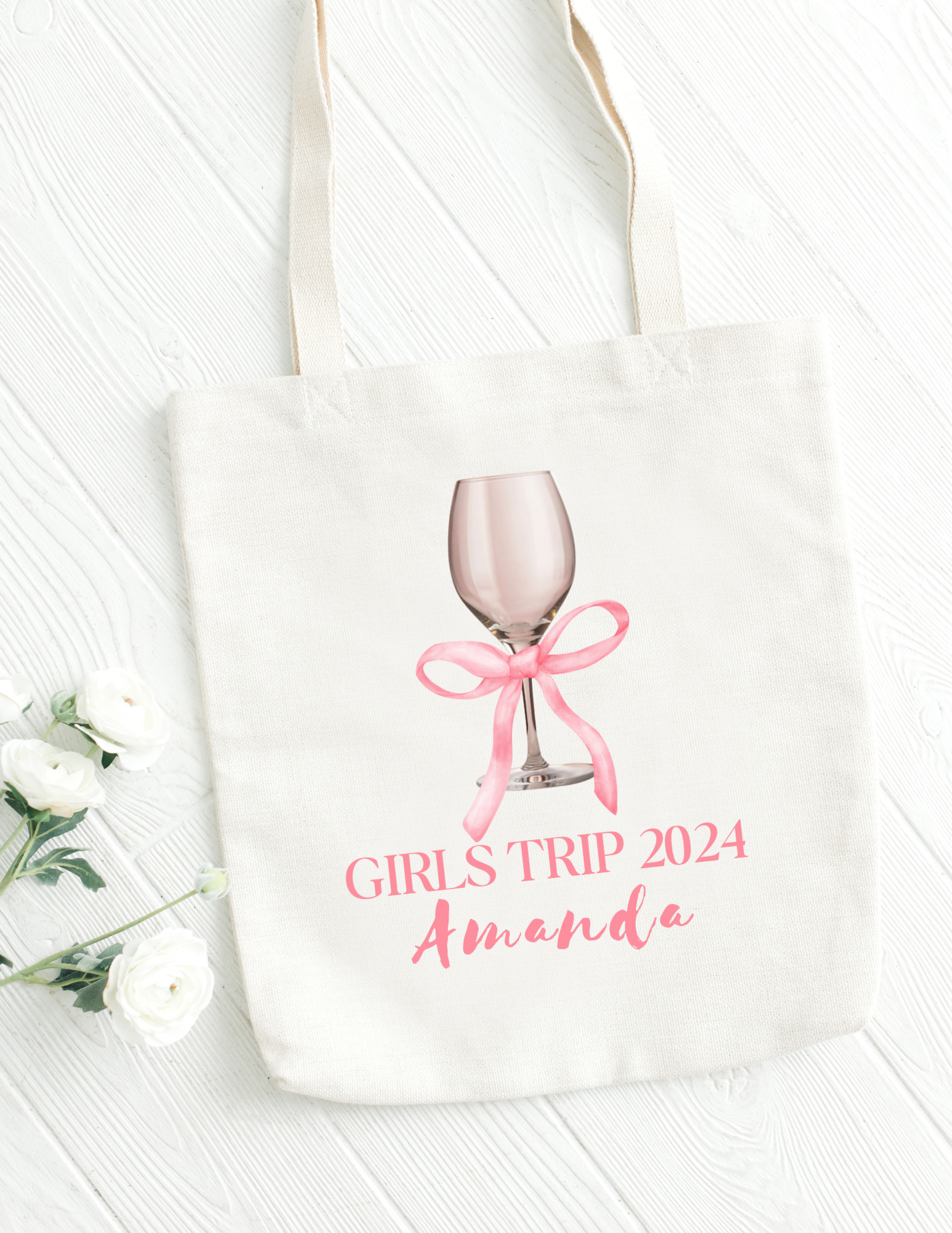 Soft Girl Aesthetic Girls Trip Tote Bag