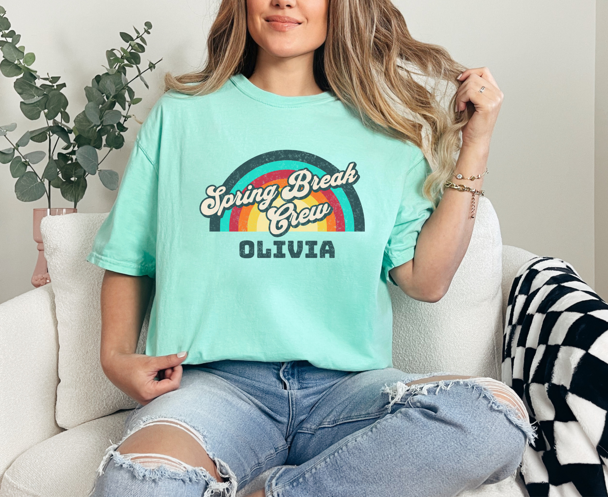 Spring Break Squad 2024 Shirt- Comfort Colors