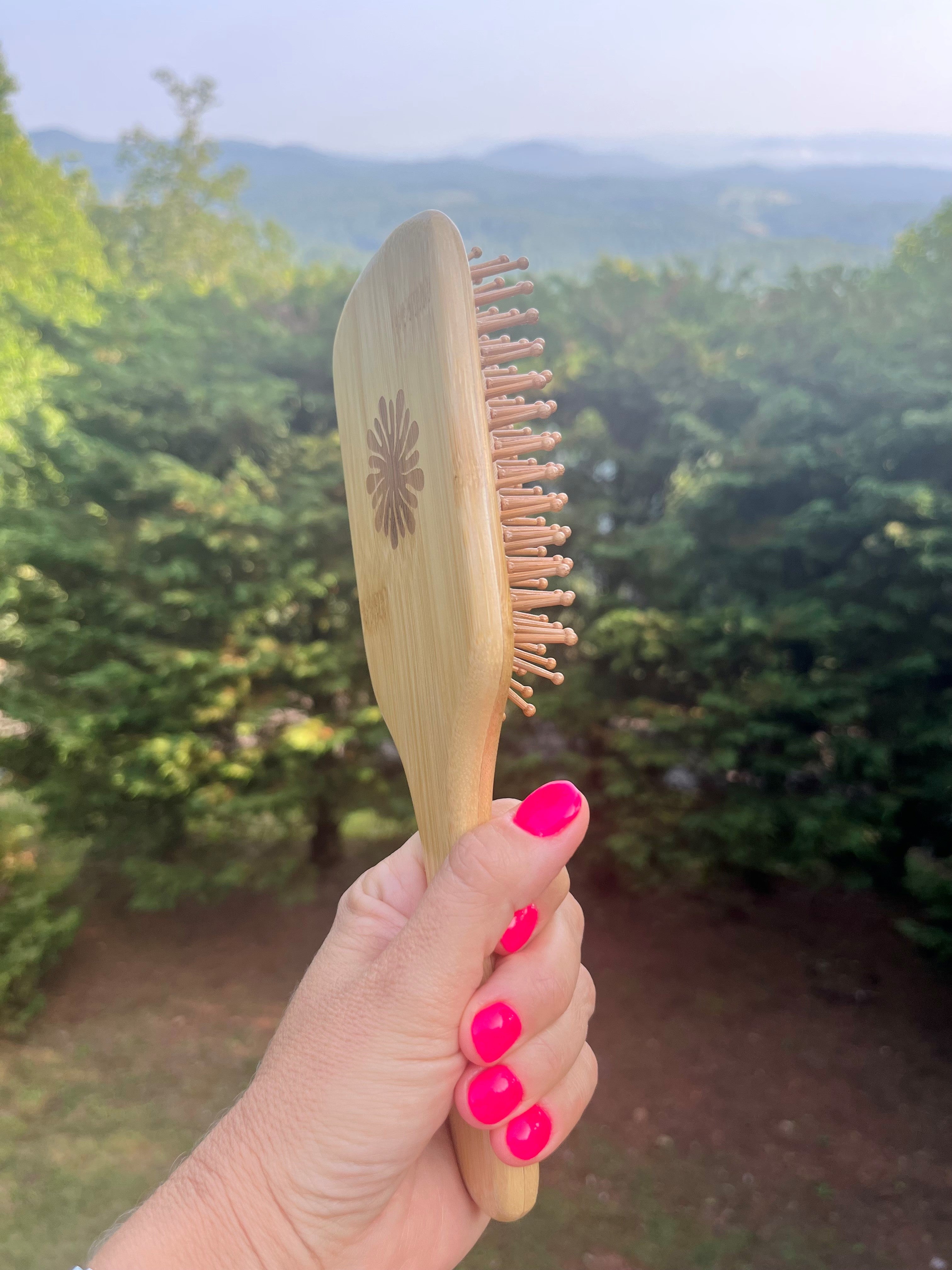 Eco Friendly Natural Bamboo Hair Brush