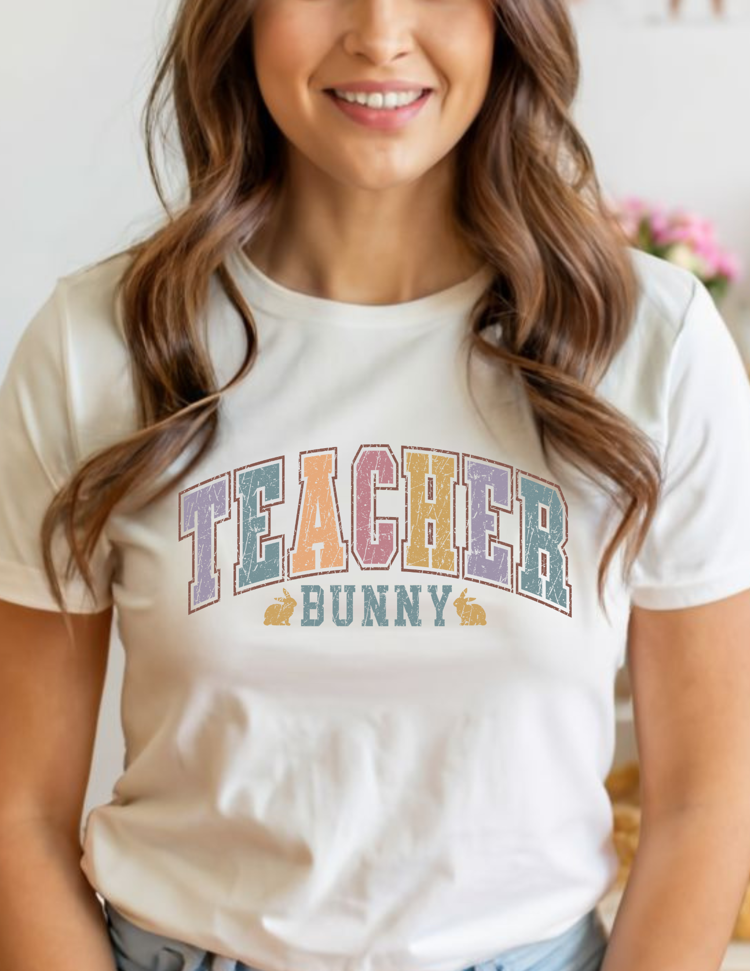 Teacher Easter Bunny Shirt
