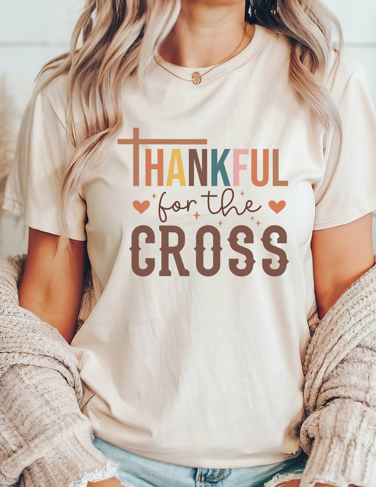 Thankful Cross Shirt