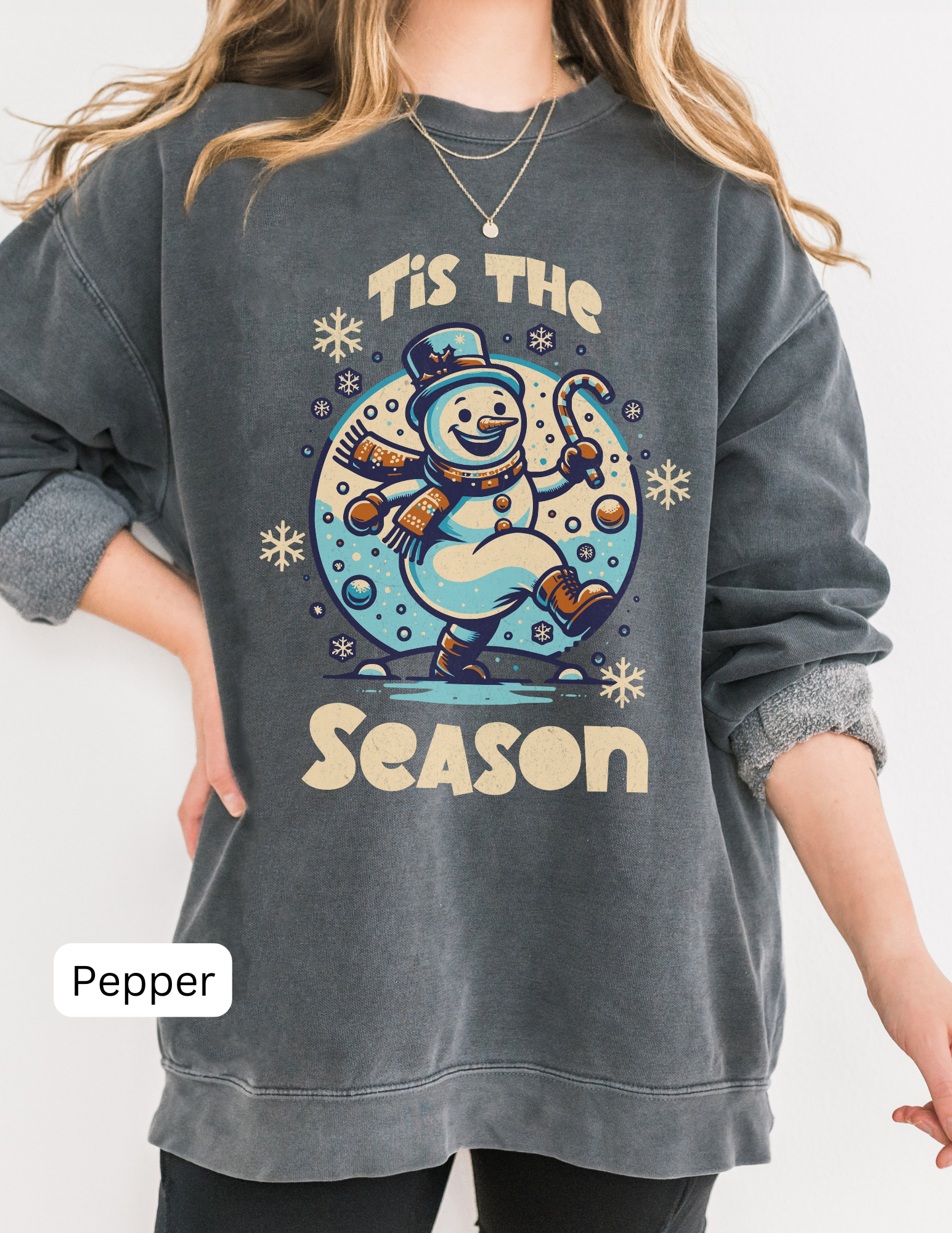 Cozy Season Snowman Sweatshirt