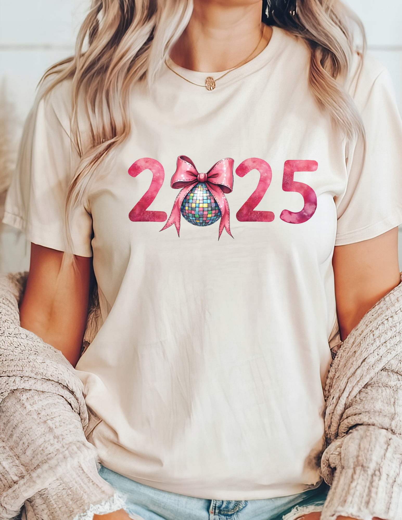 2025 Coquette Disco Ball Shirt