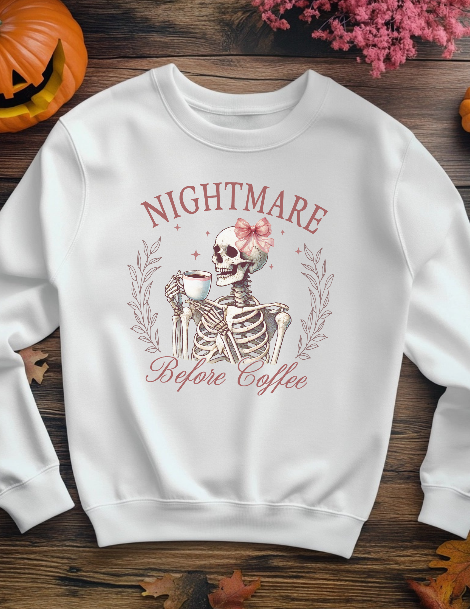 Nightmare Before Coffee Halloween Sweatshirt