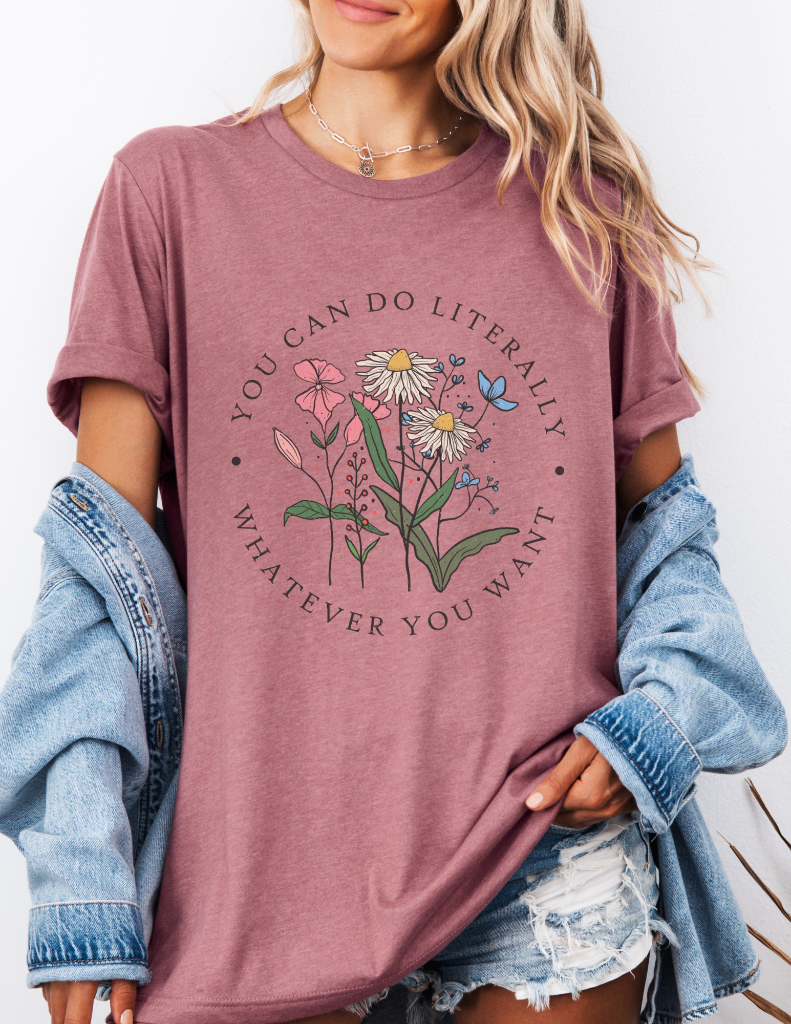 Inspirational Wildflower Shirt