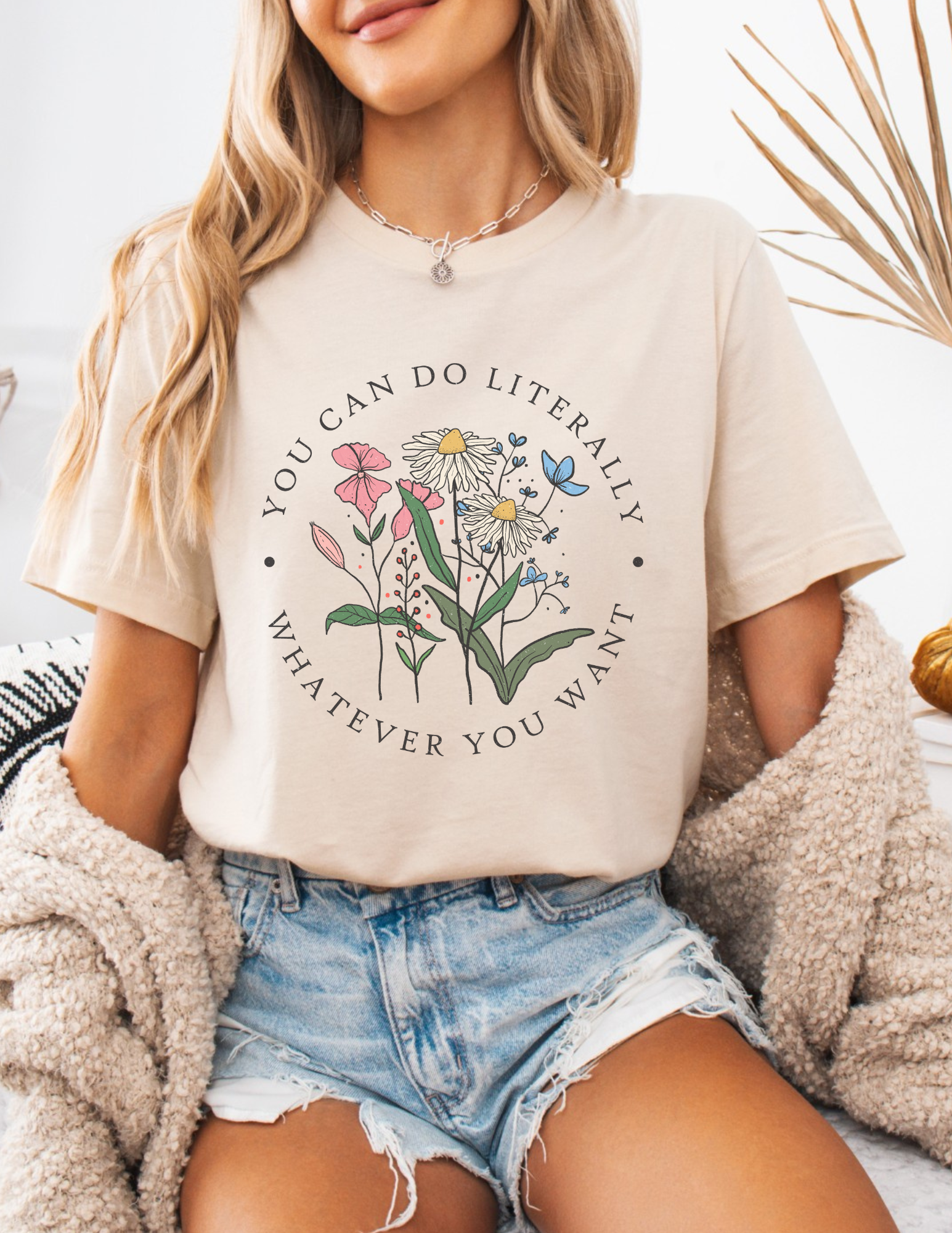 Inspirational Wildflower Shirt