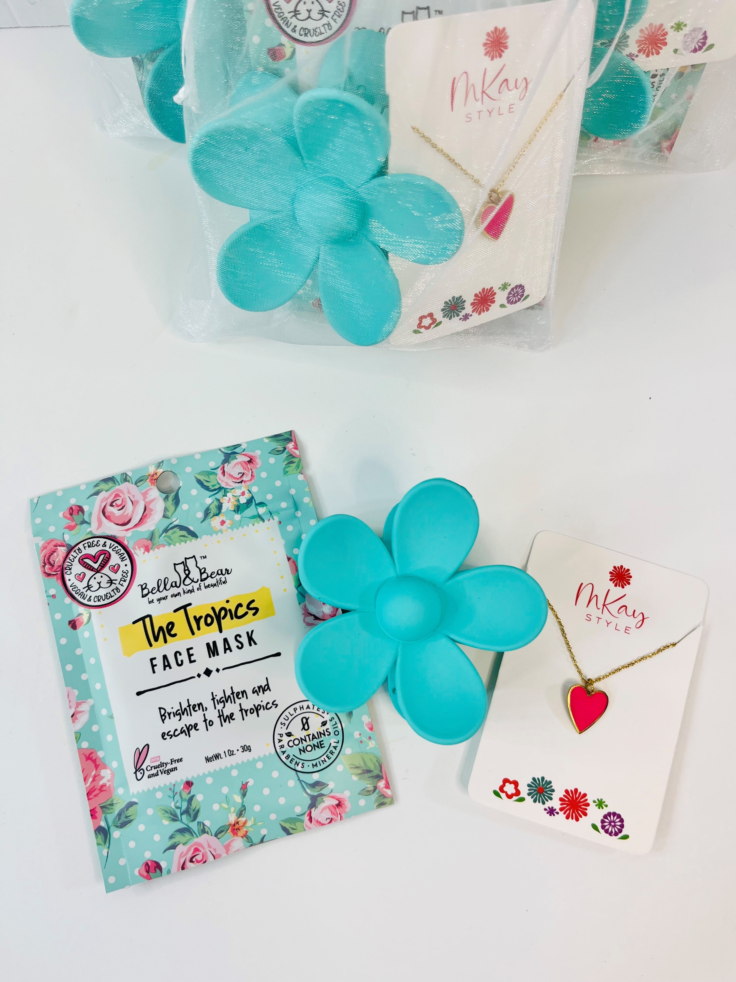 Turquoise Slumber Vibe Party Favor