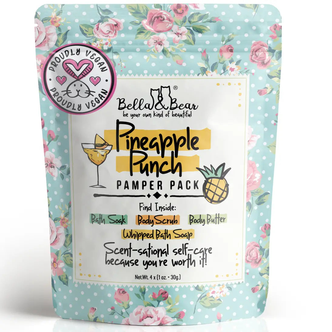 Bella Bear Pineapple Punch Pamper Pack - Mkay Style