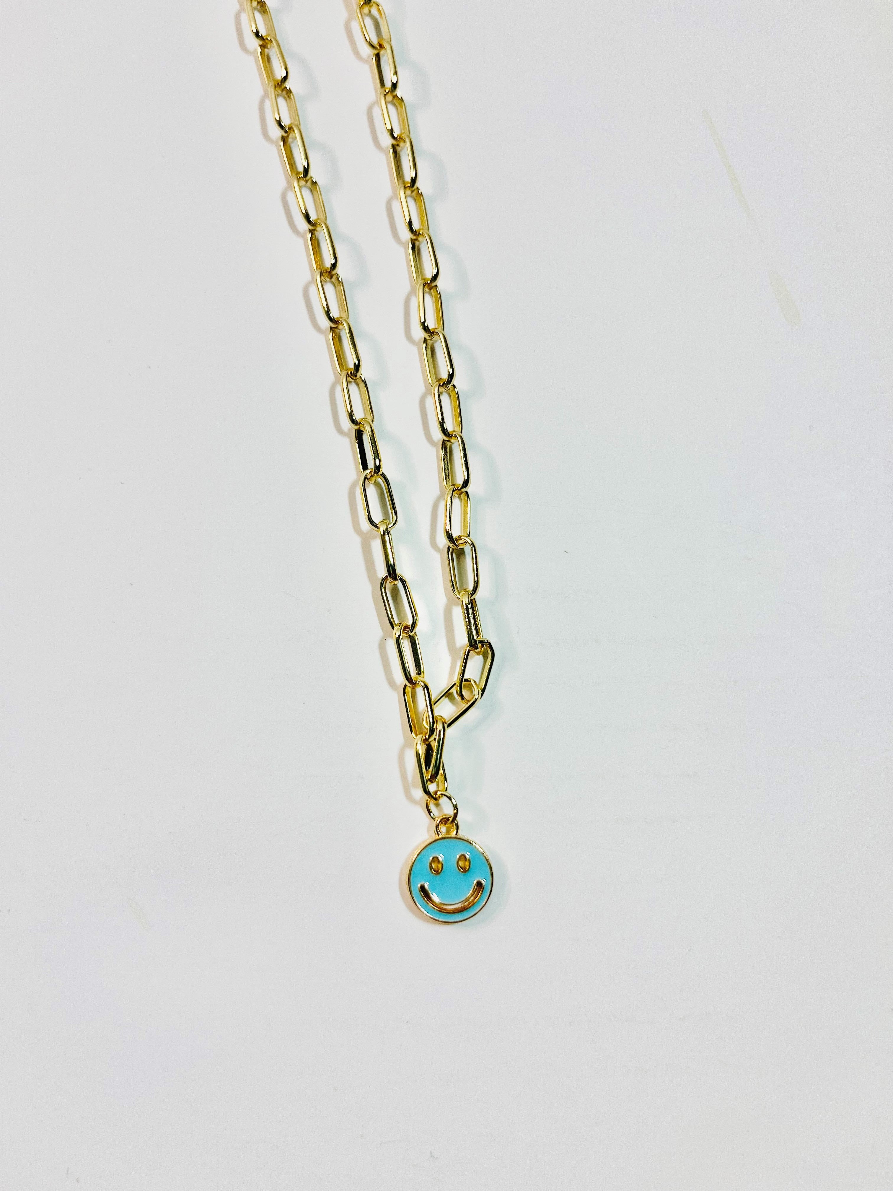Little Smiley Face Necklace